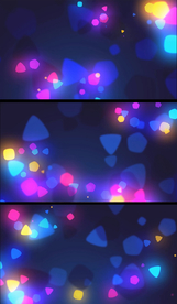 七彩绚丽色块背景视频