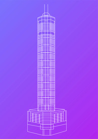 深圳赛格大厦一线城市地标建筑