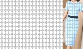 几何 花型 服装印花