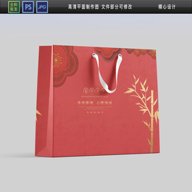 国潮手提袋PSD文件