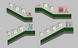 学校楼梯文化墙