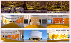 年会效果图设计