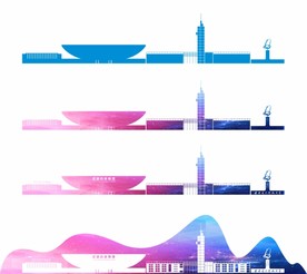 西安电子科技大学天际线