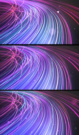 绚丽光线粒子闪烁视频背景