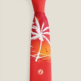 男士领带商务logo样机