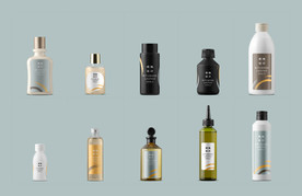 洗护用品化妆品包装瓶样机效果图