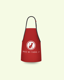 VI产品logo围裙样机图片