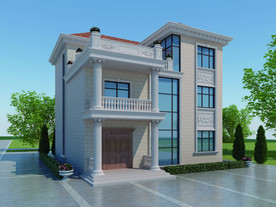 外墙砖效果图 自建房