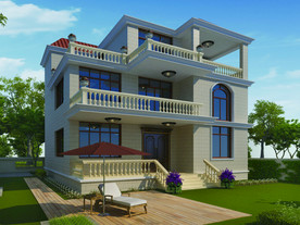 外墙砖效果图 自建房