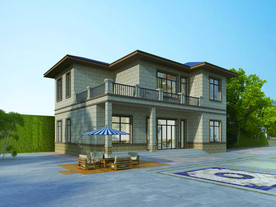 外墙砖效果图 自建房