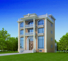 外墙砖效果图 自建房