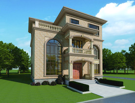 外墙砖效果图 自建房