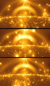 震撼金色粒子舞台背景视频