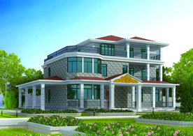 外墙砖效果图 自建房