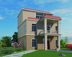 外墙砖效果图 自建房