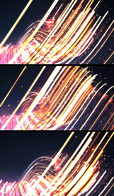 4K流金光感空间特效背景