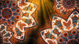 少数民族花纹旋转 舞美背景视频