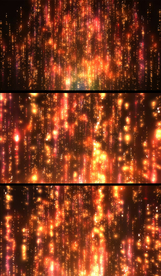 4K粒子光幕瀑布特效舞台背景