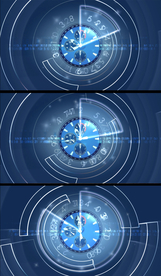 时间流失动态视频素材