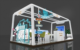 华宇地产商场美陈展