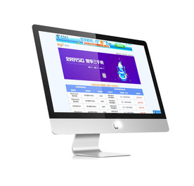 电脑主机UI网页样机