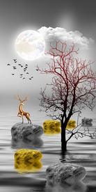 石来运转晶瓷画