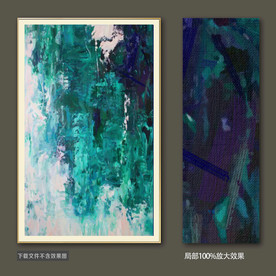 抽象油画装饰画轻奢手绘装饰画