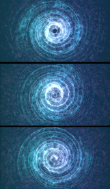 蓝色漩涡唯美循环背景视频