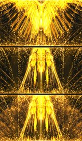 金色翅膀动态闪烁背景视频