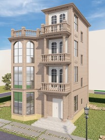 别墅外墙效果图