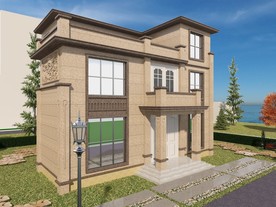 别墅外墙效果图