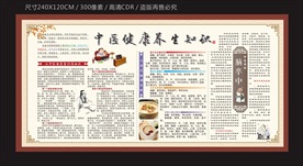 中医健康养生知识宣传栏