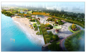 滨海游乐场公园规划设计 效果图