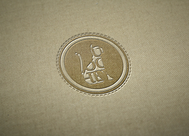 品牌logo复古牛皮纸样机