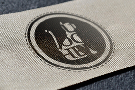 品牌logo帆布样机