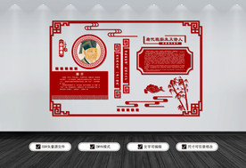 白居易校园文化墙