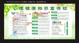 心理健康知识宣传栏