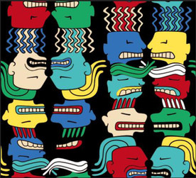 小丑 卡通 四方连续