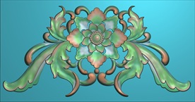 精雕图 洋花 欧式花