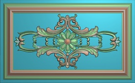 精雕图 洋花 欧式花