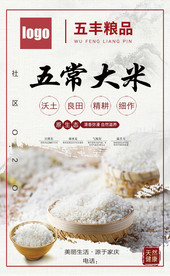 大米包装袋设计