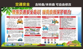 交通安全教育展板
