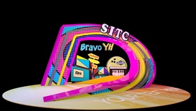 商场中庭活动美陈打卡点动感美陈