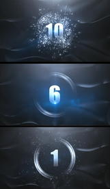 大气震撼质感10秒倒计时视频