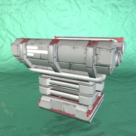 太空舱 科幻模型 建筑模型