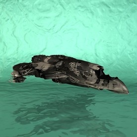 飞船模型 宇宙飞船 c4d模型