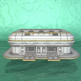 太空舱 科幻模型 建筑模型