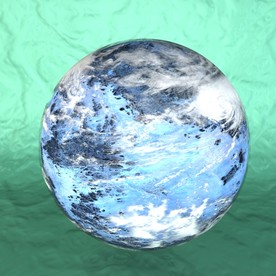 星球模型 c4d模型 抽象物体