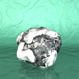 陨石模型 C4D模型 宇宙行星