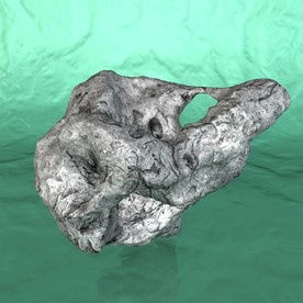 陨石模型 C4D模型 宇宙行星